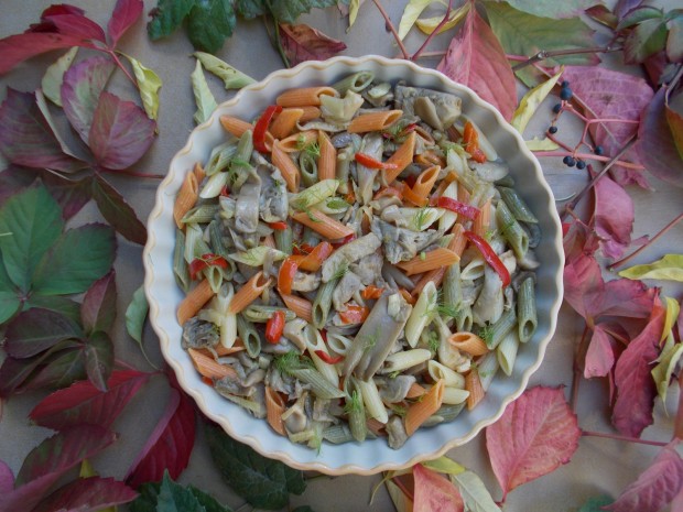 Πέννες, tricolore vegetarian