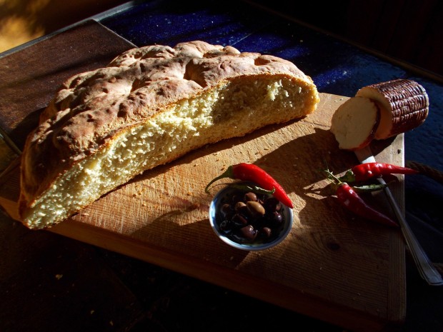 Ψωμί καρβέλι-ψωμί φόρμας (της Χρύσας)