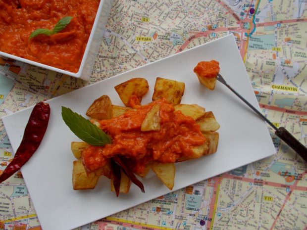 Patatas  bravas ( Μαδρίτη )