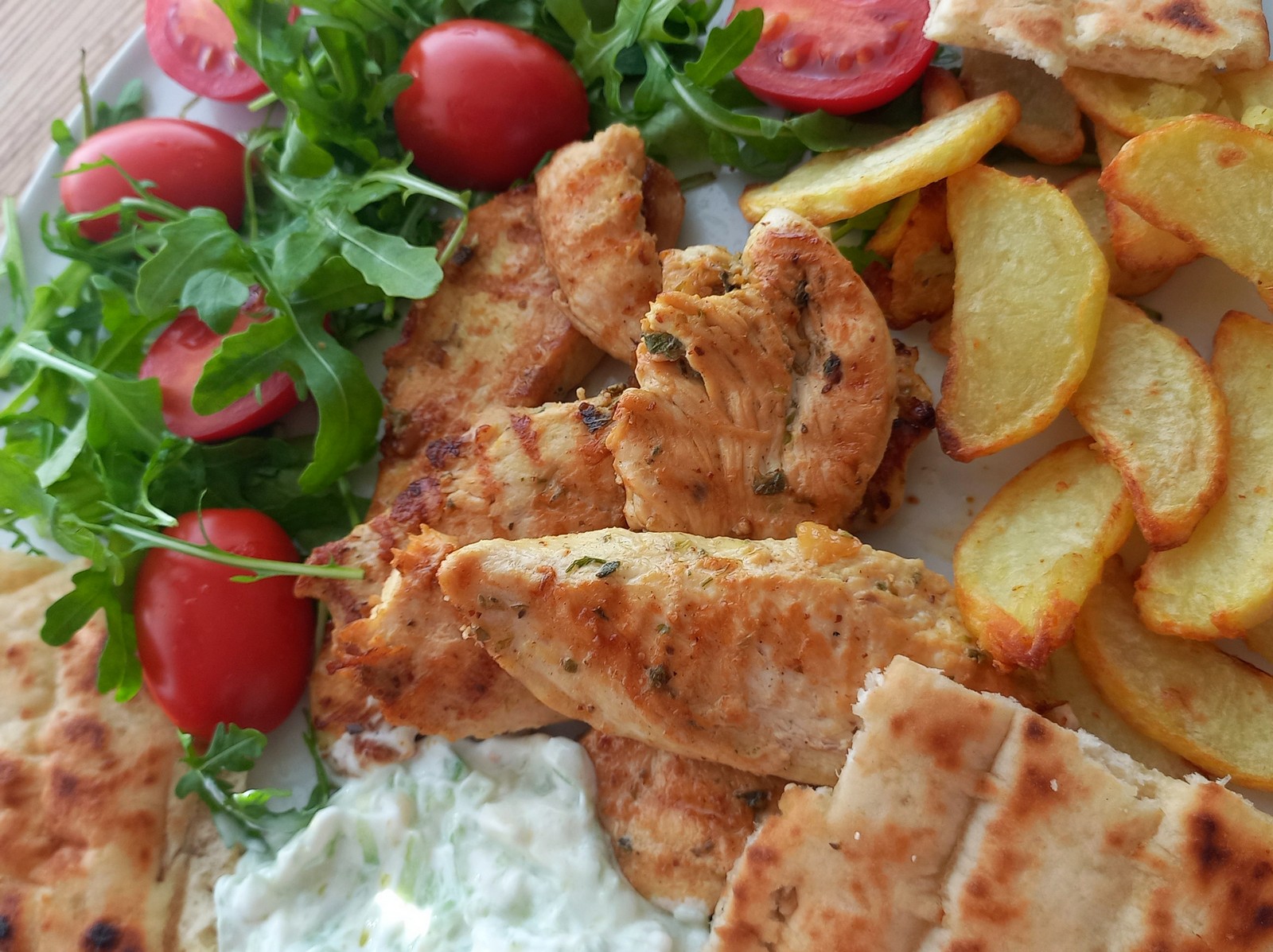 Στήθος κοτόπουλου στο σχαροτήγανο