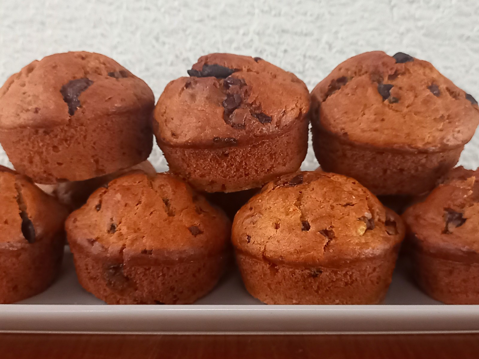 Μάφινς μπανάνας σοκολάτας χωρίς ζάχαρη